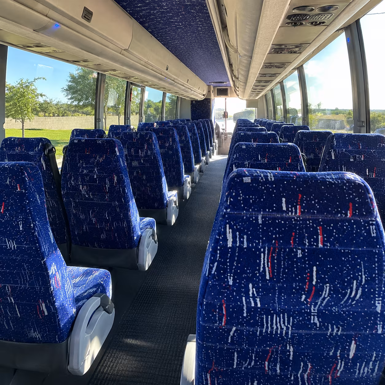 charter buses along the front range corridor for loveland military personnel