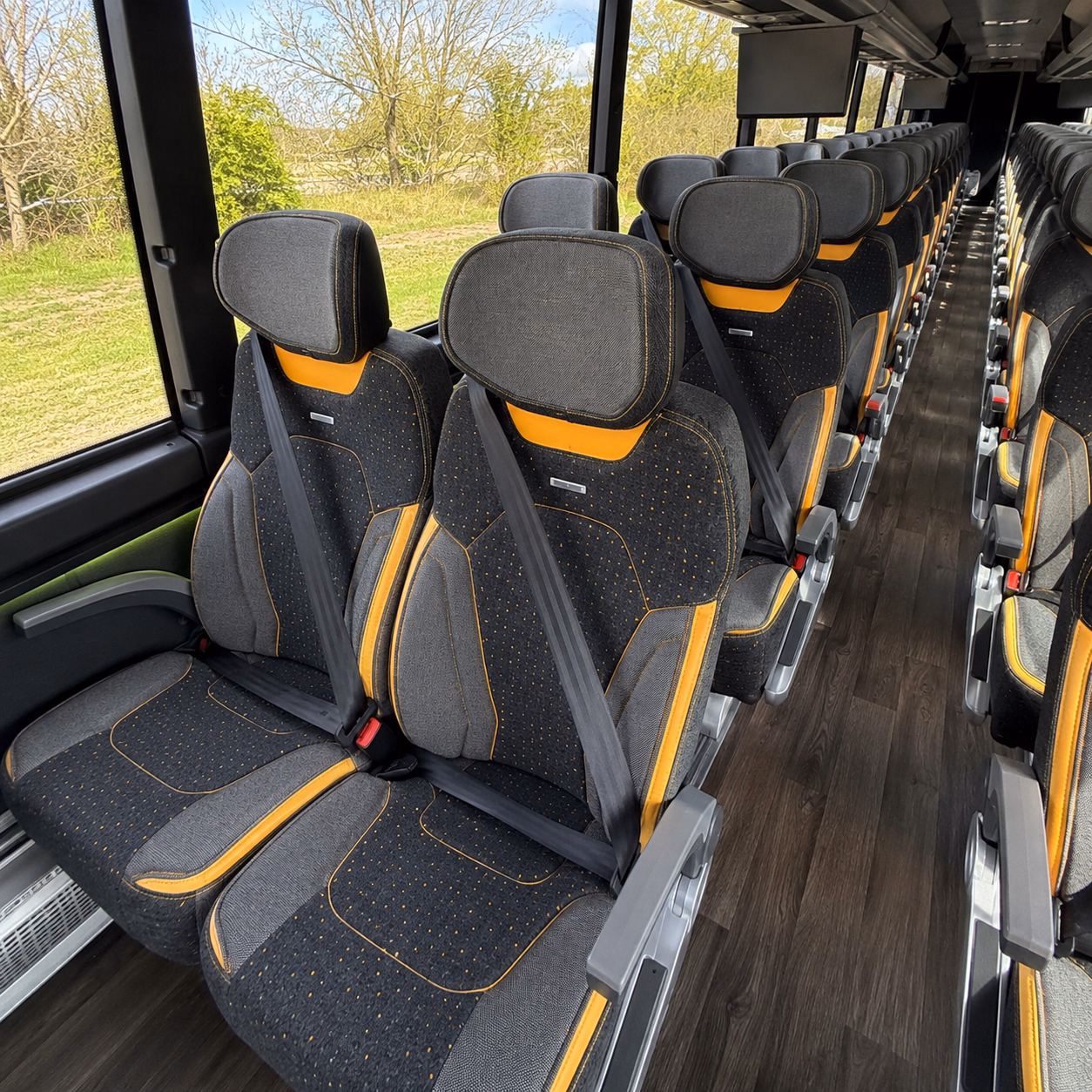 how the distance and duration of your trip affect charter bus rates in loveland
