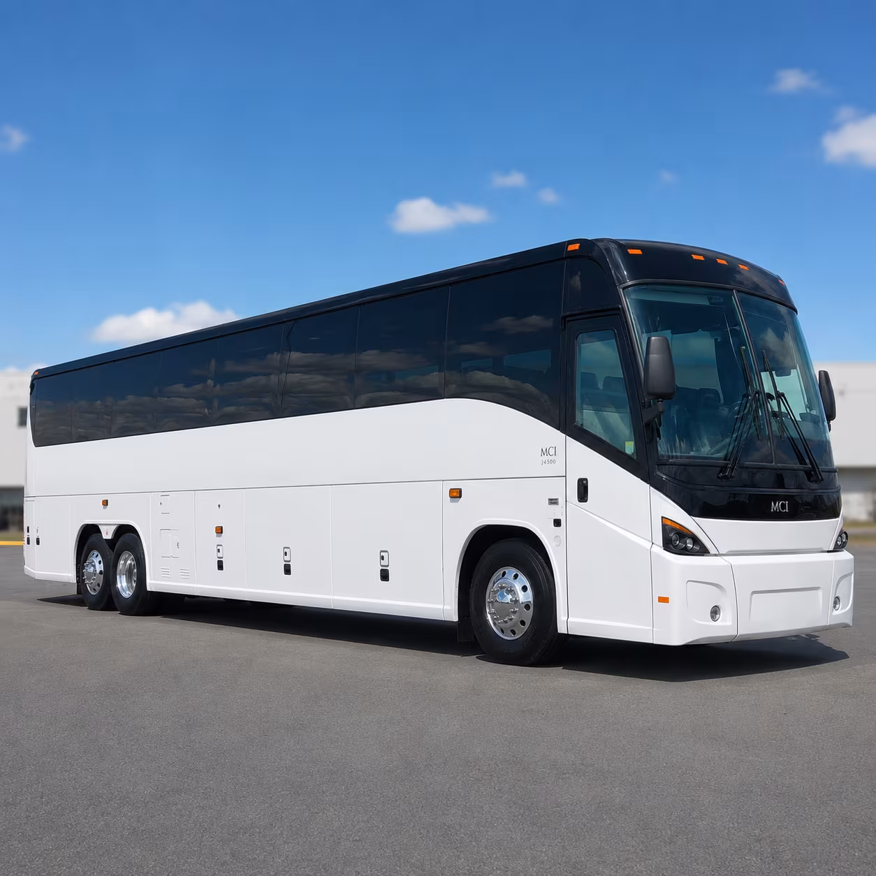 loveland charter bus rental exterior