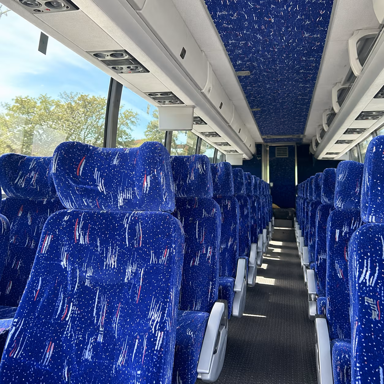 loveland charter bus rental inside